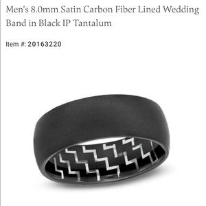 Men’s size 9 Carbon ring